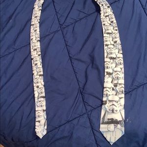 Star Wars storm trooper tie